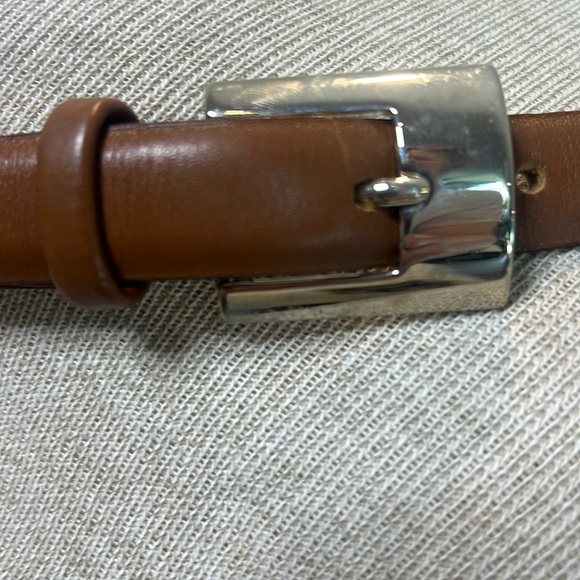 Longchamp Thin Leather Belt - Picture 2 of 6